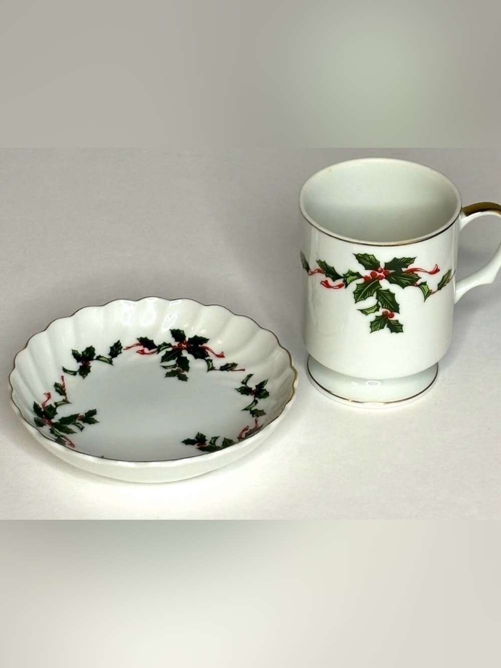 LEFTON CHINA DISH AND CUP